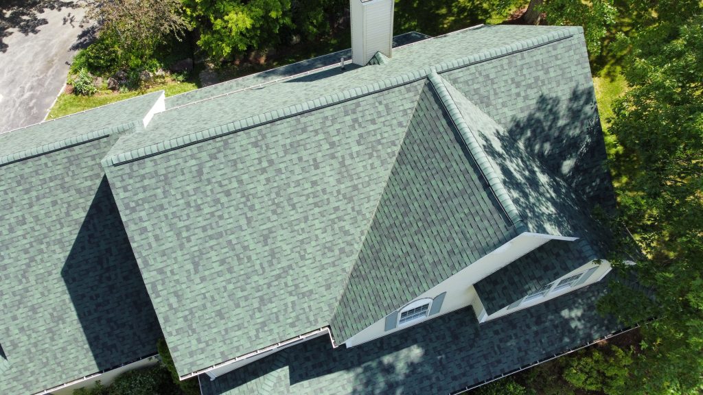 Andover, MA home with new shingle roof