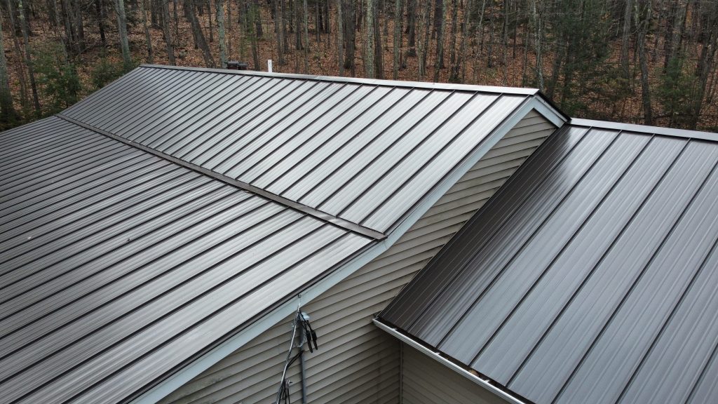 Standing Seam Metal Roof replacement in Andover, MA